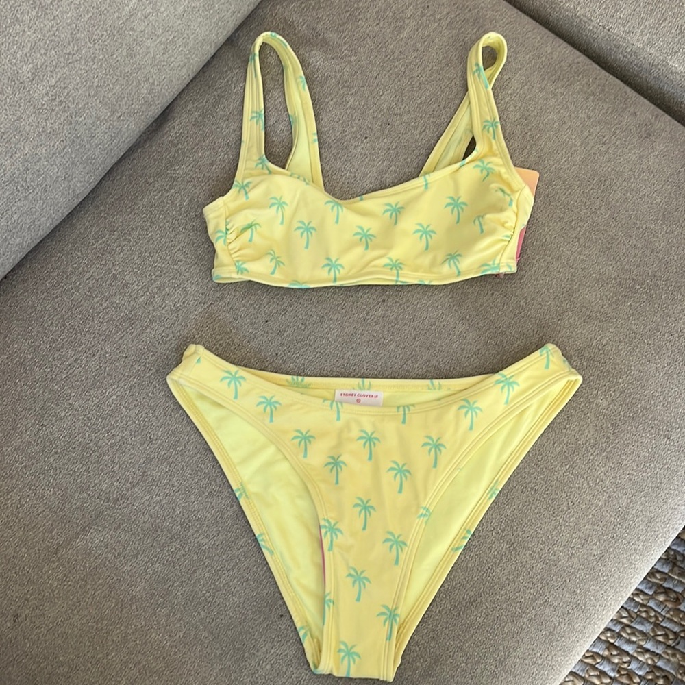 Stoney Clover / Target Collection Yellow Palm Tree Bikini